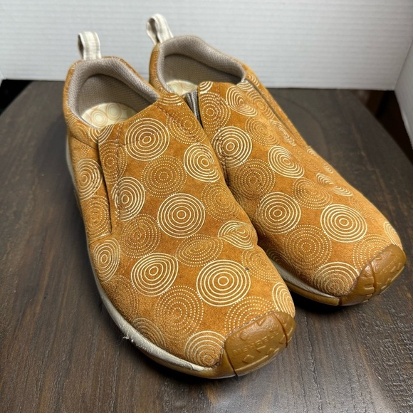 Merrell Women’s Jungle Moc Trance Tigers gold Slip On Shoes Size 11 - Picture 1 of 9